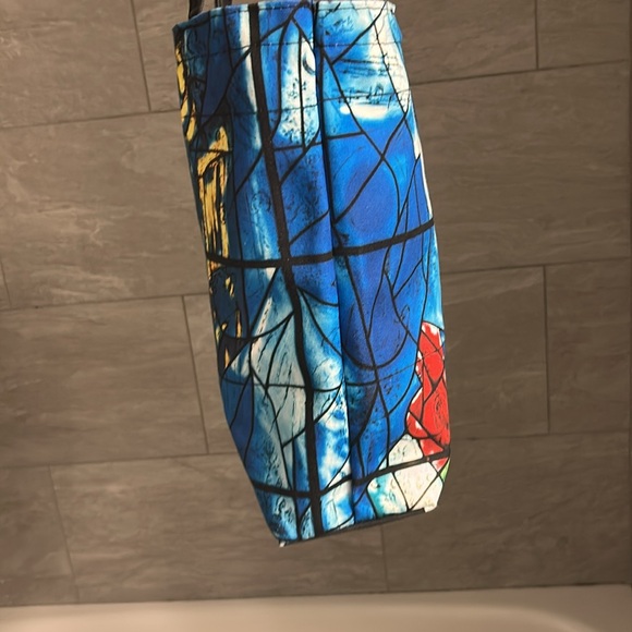 Marc Chagall Stained Glass Window Canvas Tote - Picture 4 of 11